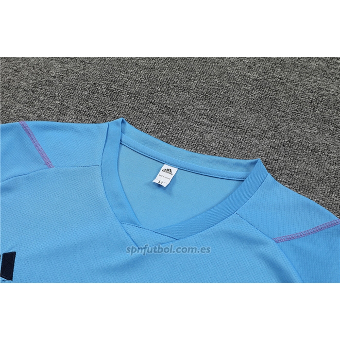 Chandal del Argentina Manga Corta 2023-2024 Azul Oscuro - Pantalon Corto